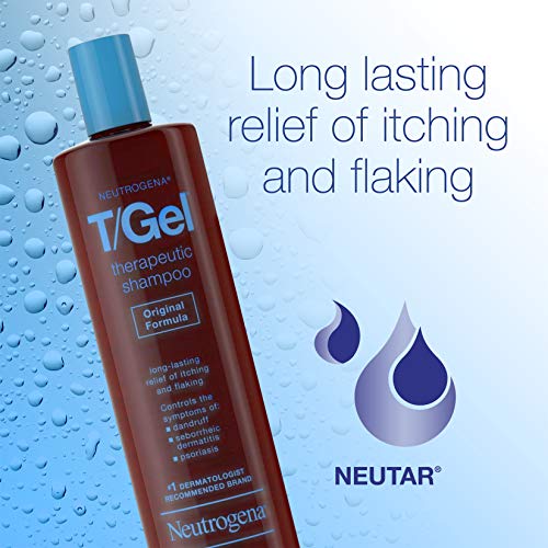 T/Gel Therapeutic Shampoo for Flaky Scalp 8 fl oz Bottle - Image 5