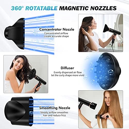Limited Edition T3 Blow Dryer Stylish Design Lightweight 1300 Watts - Image 4