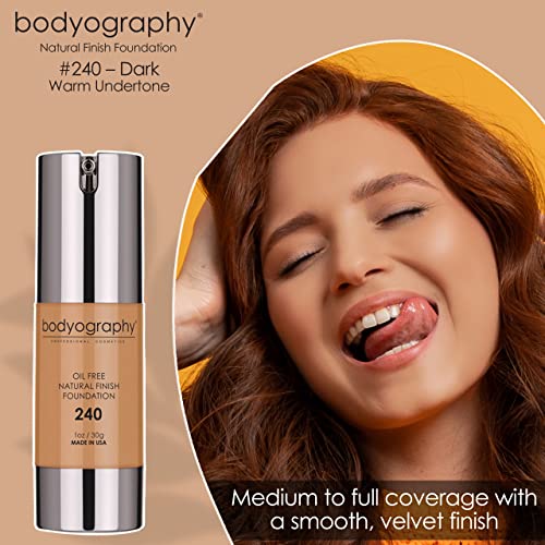 Talc-Free Paraben-Free Liquid Foundation for Sensitive Skin, 1 oz Bottle - Image 2