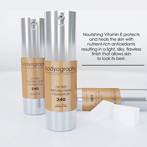 Talc-Free Paraben-Free Liquid Foundation for Sensitive Skin, 1 oz Bottle - Image 4