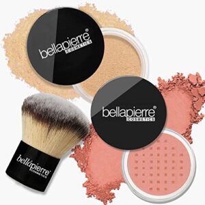 Talc-Free Mineral Foundation Powder 0.35 oz for Natural, Skin-Friendly Coverage