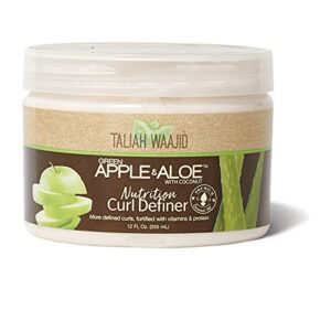 Taliah Waajid Apple & Aloe Leave-In Conditioner 8 oz for Moisturized Hair Care
