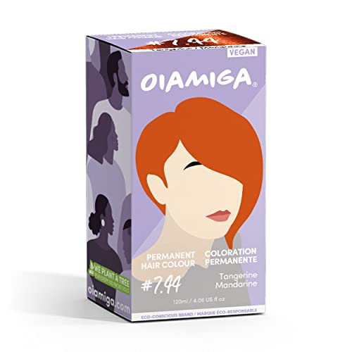 Tangerine Blonde Hair Color with Argan Oil 4 oz - Vibrant, Nourished, Healthy Hair - Image 2