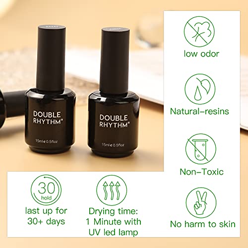 Tangerine Gel Nail Polish 15ml, Vibrant Color, Long-Lasting Shine - Image 5