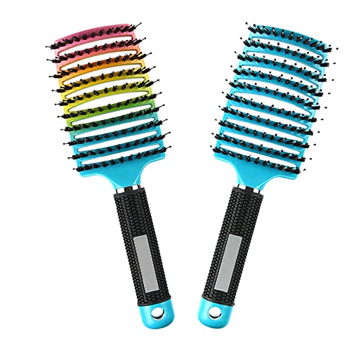 Quick Detangler Hair Brush for Effortless Styling in Minutes, Tangle-Free Design