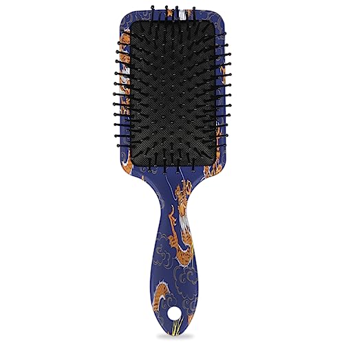 Ergonomic Tangle Free Hair Brush from Dragons Den Easy Grip for Effortless Styling - Image 2