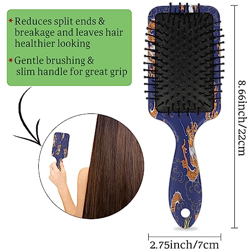 Ergonomic Tangle Free Hair Brush from Dragons Den Easy Grip for Effortless Styling - Image 5