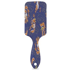 Ergonomic Tangle Free Hair Brush from Dragons Den Easy Grip for Effortless Styling