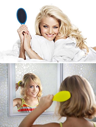 Tangles Hair Brush 2 Pack for Easy Detangling and Styling Lightweight - Image 3
