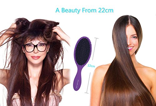 Tangles Hair Brush 2 Pack for Easy Detangling and Styling Lightweight - Image 2