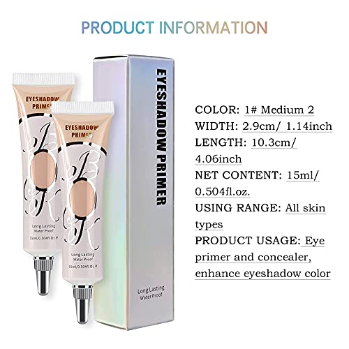 Tarte Travel Size Eyeshadow Primer for Vibrant, Long-lasting Eye Makeup Looks - Image 2