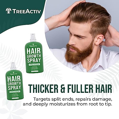 Nourishing Tea Tree Oil Leave-In Conditioner Spray for Soft, Manageable Hair, 8 oz - Image 3