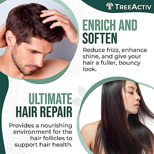 Nourishing Tea Tree Oil Leave-In Conditioner Spray for Soft, Manageable Hair, 8 oz - Image 4