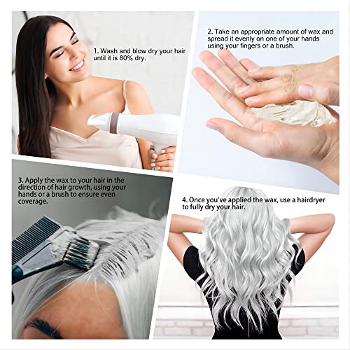 Temporary white spray for hair coloring. - Image 4