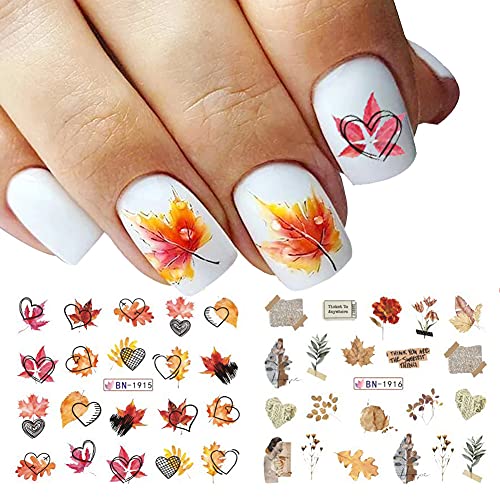 Festive Thanksgiving Gel Nail Polish Set with Creative Holiday Designs - Image 4