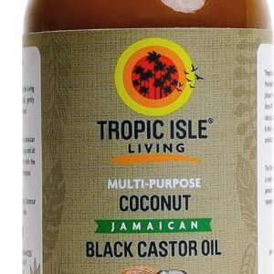 Nourishing 4 oz Black Castor Oil for Natural Hair Color and Growth