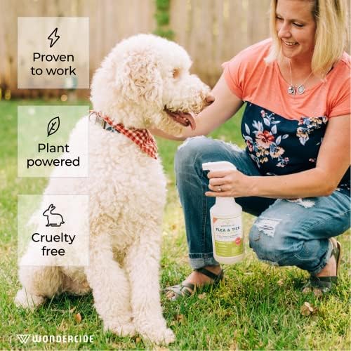8 oz Natural Flea Treatment for Pets and People, Safe Formula - Image 2