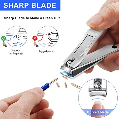 Compact Travel Nail Clippers Small Approved for Carry-On Luggage - Image 2