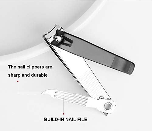 Ergonomic Tooth-Shaped Nail Clippers, Compact, Precision Grooming Tool - Image 2