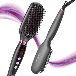 TV Hair Brush Straightener: Straighten hair effortlessly.