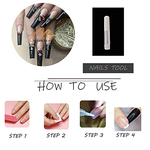 24-Piece Set of Unique Alternative Acrylic Nail Tips for Distinctive Style - Image 6