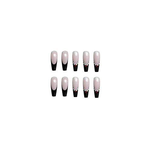 24-Piece Set of Unique Alternative Acrylic Nail Tips for Distinctive Style - Image 3