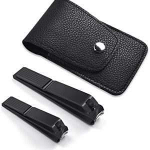 USA-Made Ergonomic Finger Nail Clippers for Easy Grip and Precision Cutting