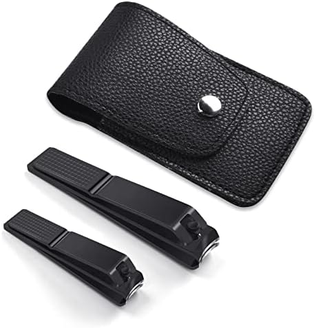 USA-Made Ergonomic Finger Nail Clippers for Easy Grip and Precision Cutting