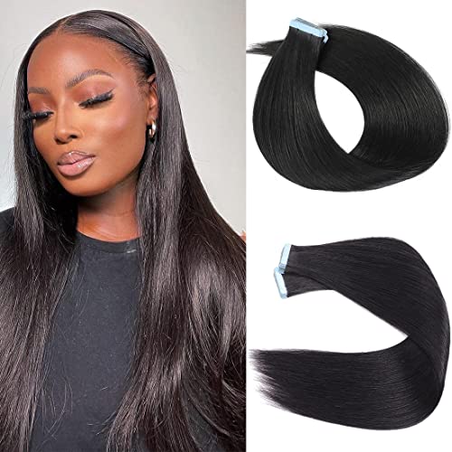 Wavy Tape-In Human Hair Extensions