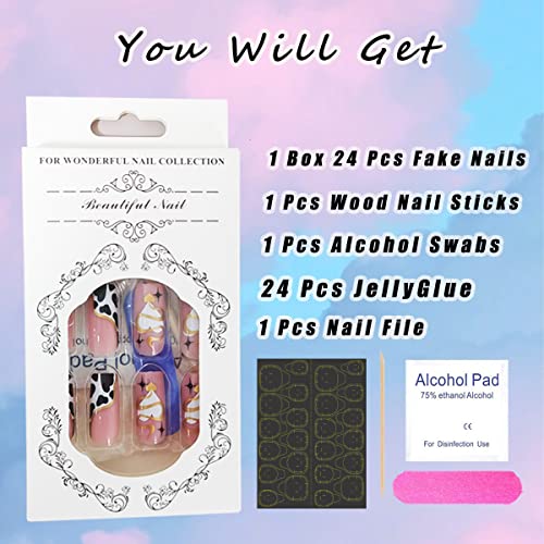 Rodeo Western Acrylic Nail Design Kit Unique Patterns Long-Lasting Finish 100 Piece Set - Image 5