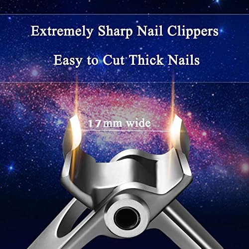 Szqht Wide Jaw Nail Clippers 15mm for Effortless and Accurate Trimming - Image 2