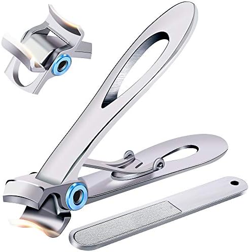 Szqht Wide Jaw Nail Clippers 15mm for Effortless and Accurate Trimming