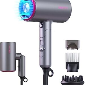 Yellow Bird Compact Blow Dryer 1800W Multiple Heat Settings for Fast Drying