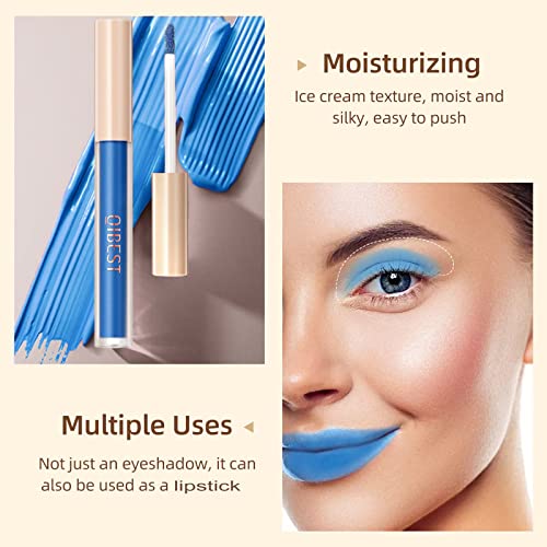 Bright Yellow Eyeshadow 5g Pot - Intense Pigment for Vibrant Blue Eye Looks - Image 4