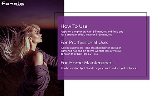 Yellow Hair Mask for Color Protection and Discoloration Prevention 8 oz - Image 8