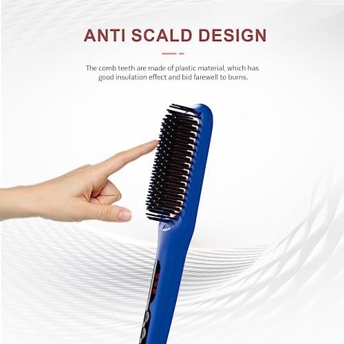 2-in-1 Hair Dryer and Straightener, Fast Drying, Professional Styling Tool - Image 8