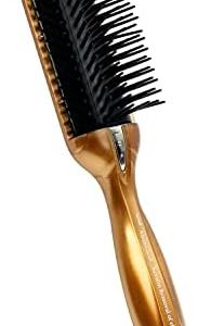 Static-free hair brush boots for anti-static hair styling.