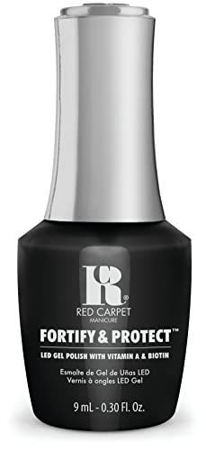 Black and red nail polish.