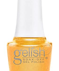 15ml Shiny Yellow Gold Nail Polish for Glamorous Stunning Finish