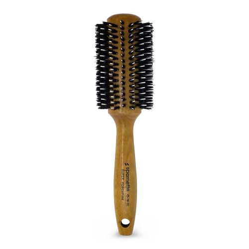 Bass Boar Bristle Hair Brush for Smooth Shiny Hair Medium Size New Condition