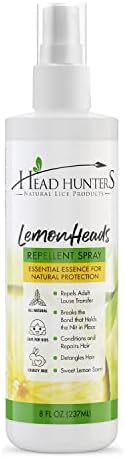 Lice-repelling hair spray.