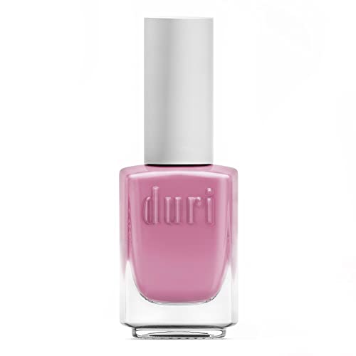 Pink ballet slipper nail polish for a delicate look.