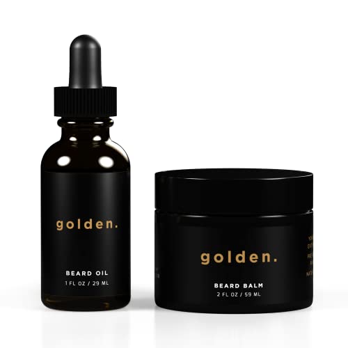 Beard cream for softening and styling facial hair.