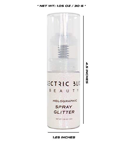 Amscan Glitter Hair Spray for Parties and Events, 8 oz, Shimmering Finish - Image 2