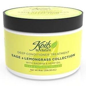 O Natural Lemongrass Leave-In Conditioner 8 oz for Smooth and Healthy Hair
