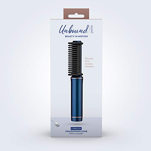 Portable hair brush with built-in battery for easy styling. - Image 6