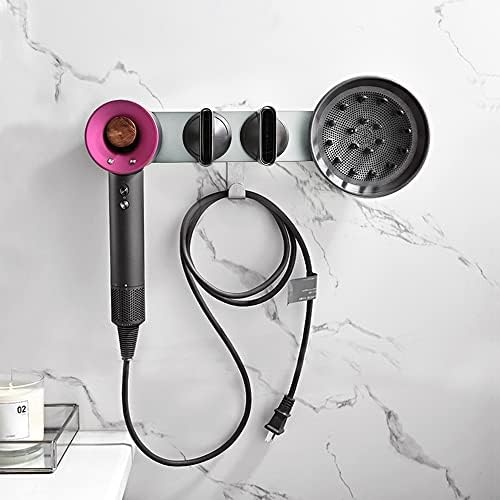 Hair dryer rack for storage and organization. - Image 2