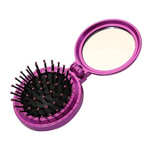 On-the-go hair brush for use anytime, anywhere.