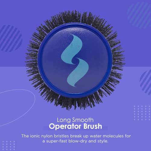 Ionic technology square hair brush for smooth styling. - Image 2