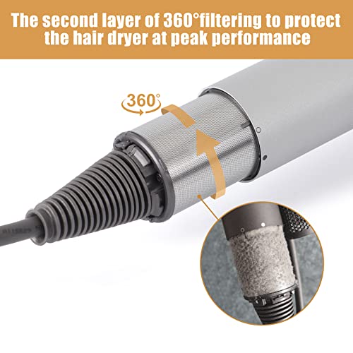 Hair dryer filter for maintenance and cleaning. - Image 4